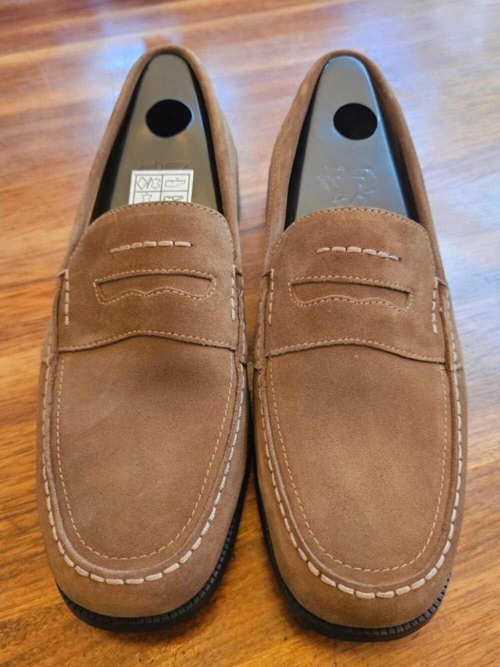 NEW Timberland Leather Hommes Waterbourne Brown Penny Loafers Size Men's US 8.5